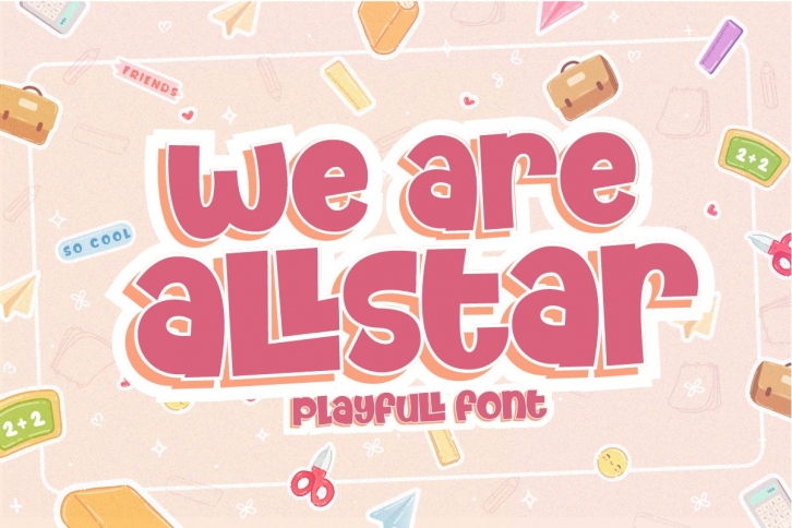 We Are Allstar Font Download
