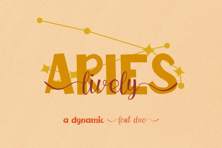 Lively Aries Duo Font Download