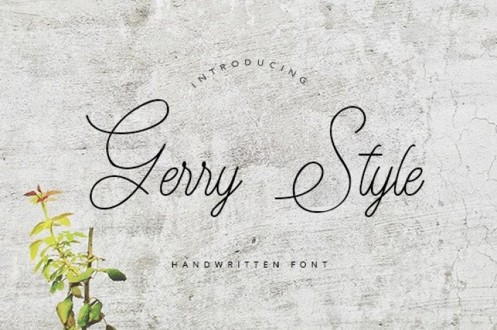 Gerry Style Font Download