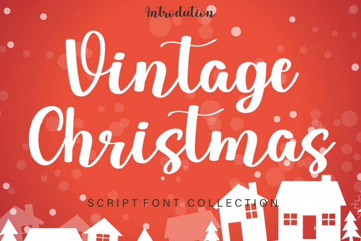 Vintage Christmas Font Download