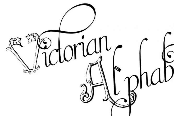 Victorian Alphabets Seven Font Download