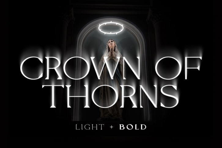 Crown of Thorns • Gothic Serif Font Download