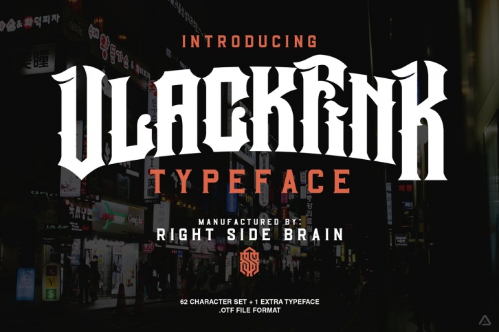 RSB VlackFink Typeface Font Download