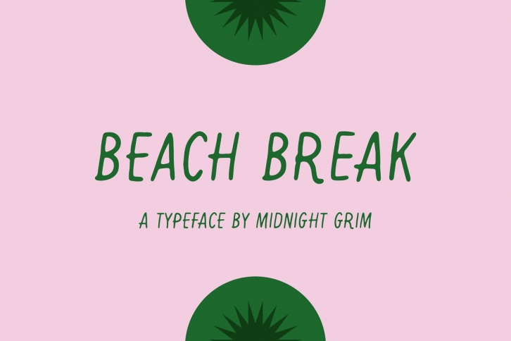 Beach Break Typeface Font Download