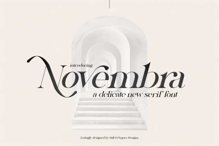 Novembra Serif Duo Font Download