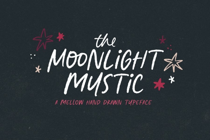 Moonlight Mystic Typeface Font Download