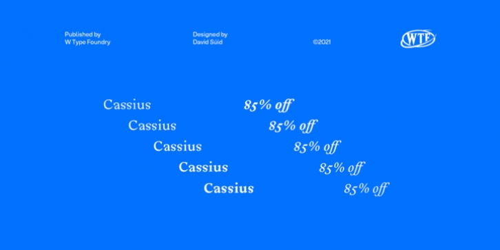 Cassius Font Download