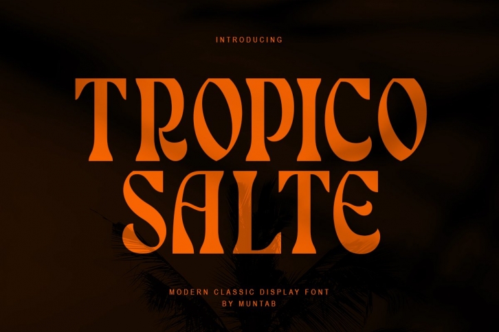 Tropico Salte Font Download