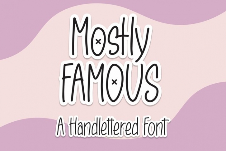Web Mostly Famous Font Download