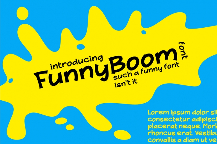 FunnyBoom font, such a funny font. Font Download
