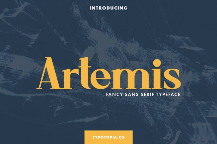 Artemis Fancy Sans Serif Typeface Font Download