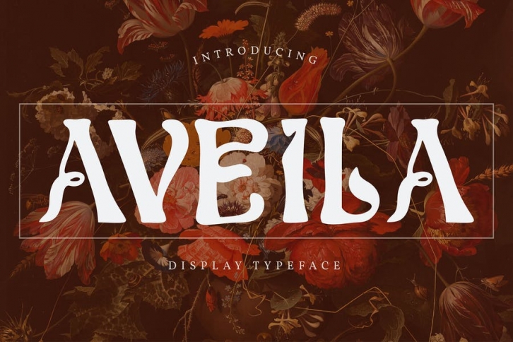Aveila | Display Typeface Font Download