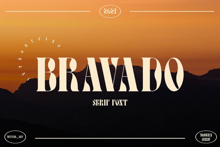 Bravado Font Download