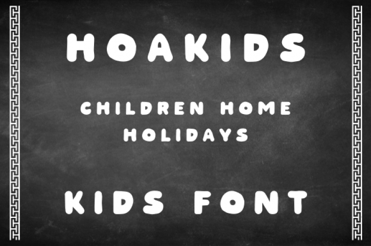 HOAKIDS Font Download