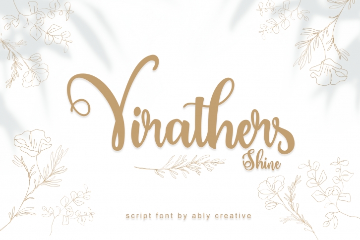 Virathes Shine Font Download