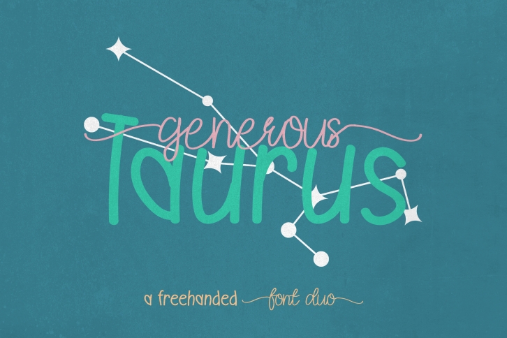 Generous Taurus Duo Font Download