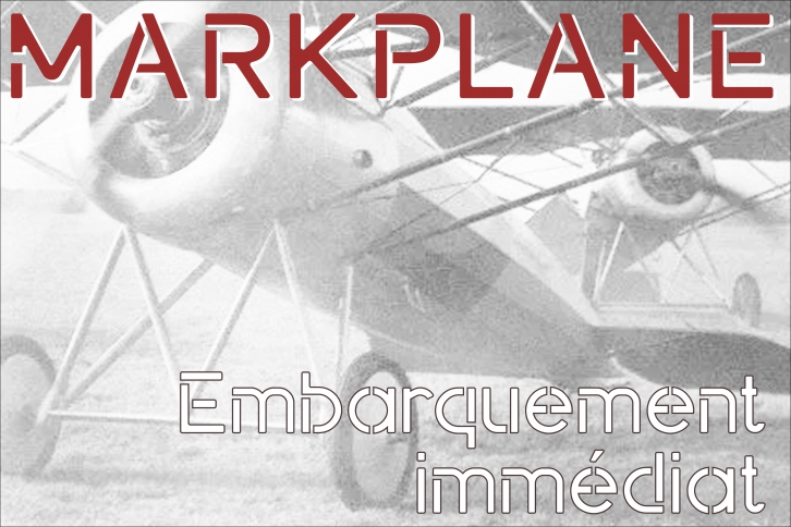 Markplane Font Download