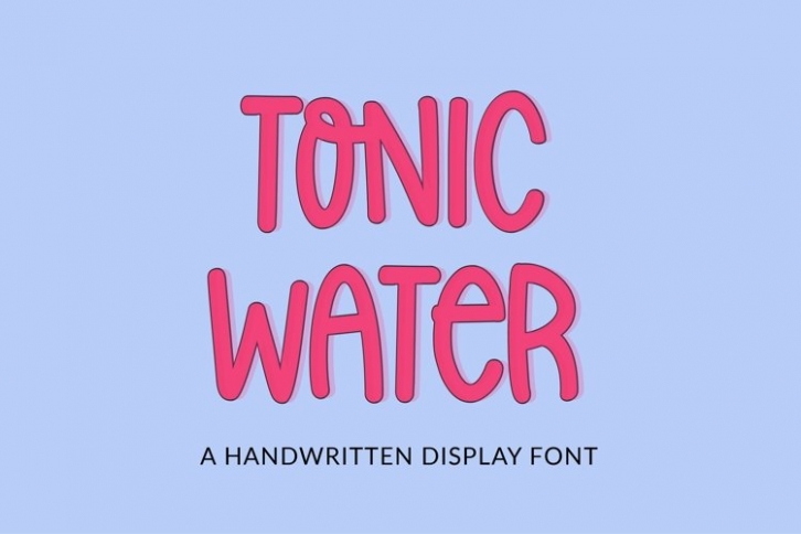 Web Tonic Water Font Download