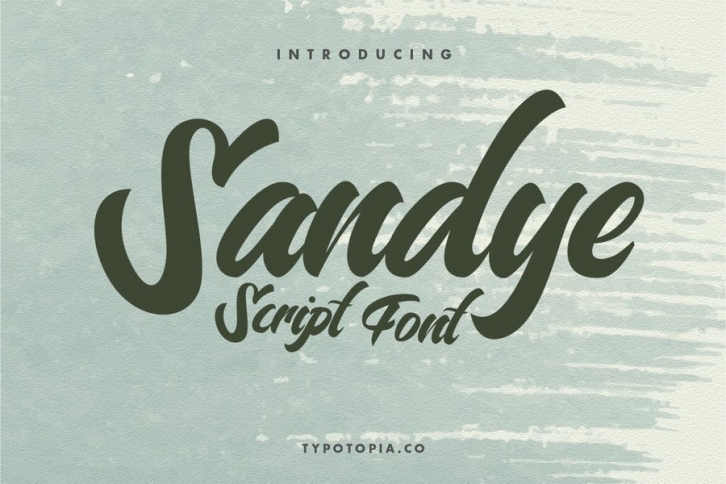 Sandye Script Font Font Download
