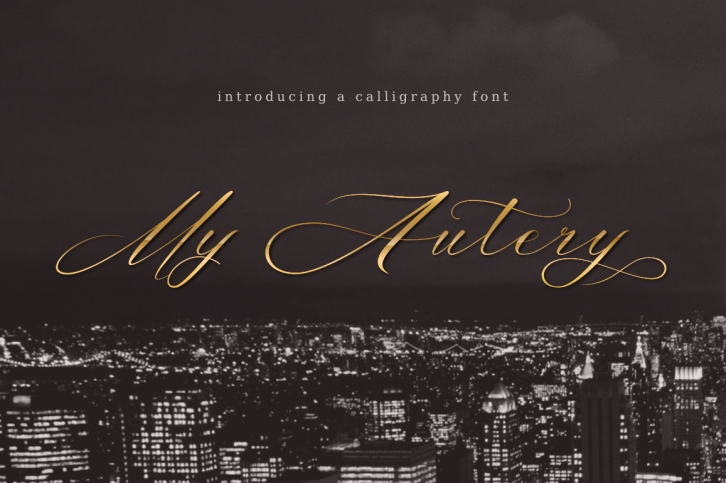 My Autery Font Download