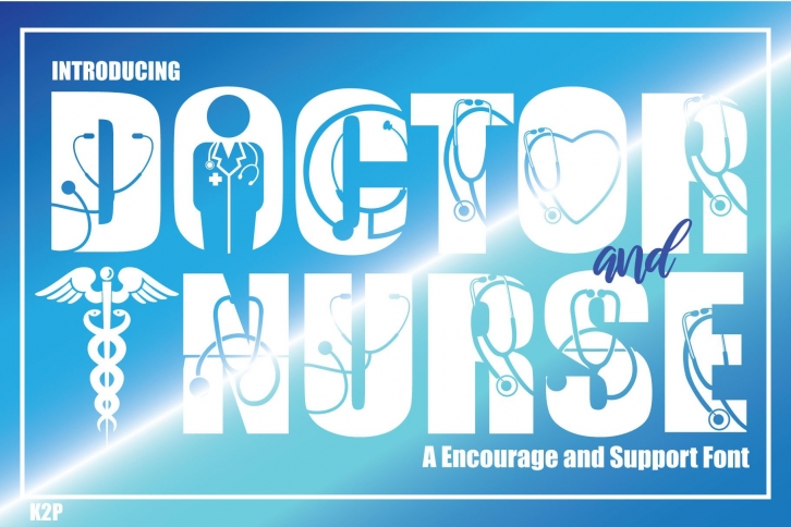 Doctor and Nurse Font Download