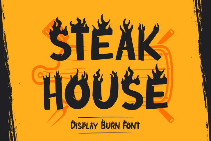 Steak House Font Download