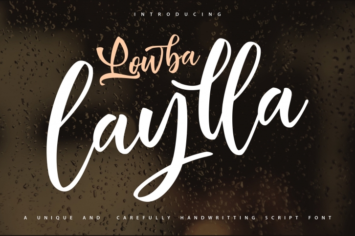 Lowba Laylla Font Download
