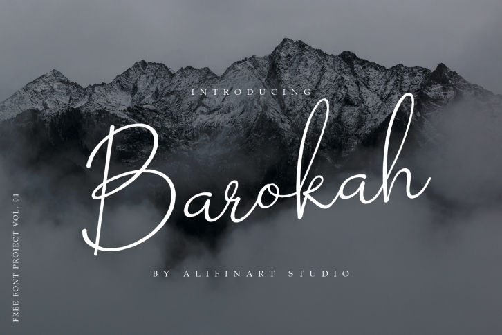 Barokah Signature Font Download