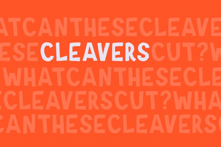 Cleavers Font Download