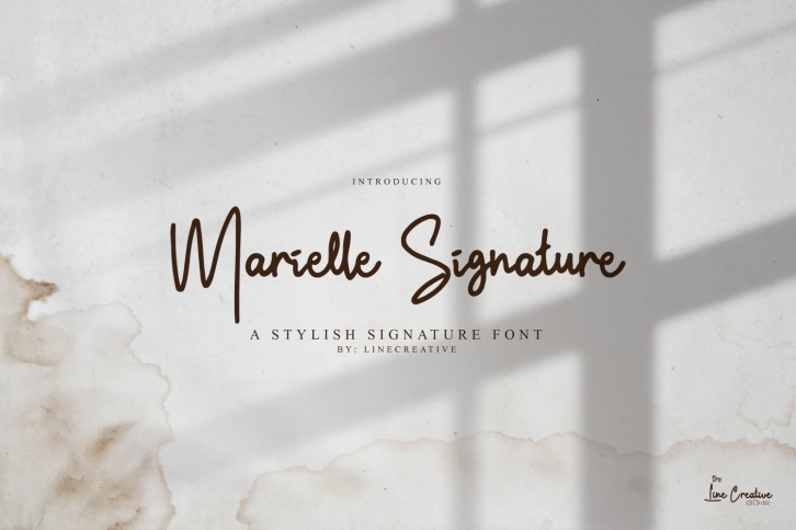 Marielle Signature Font Download