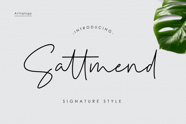 Sattmend Font Download