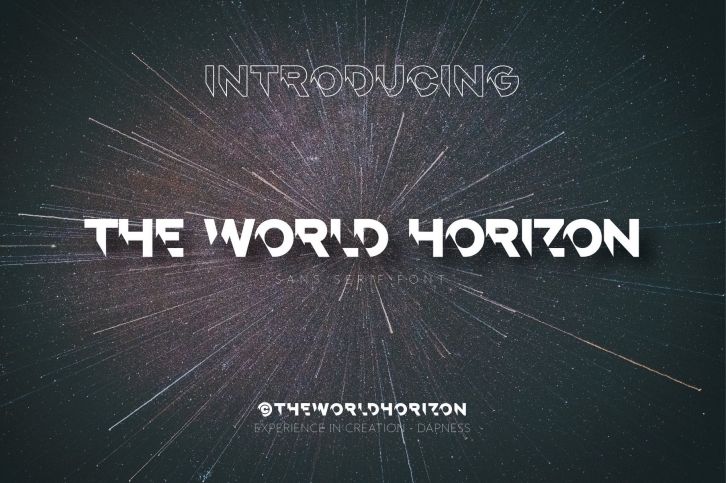 The World Horizon Font Download