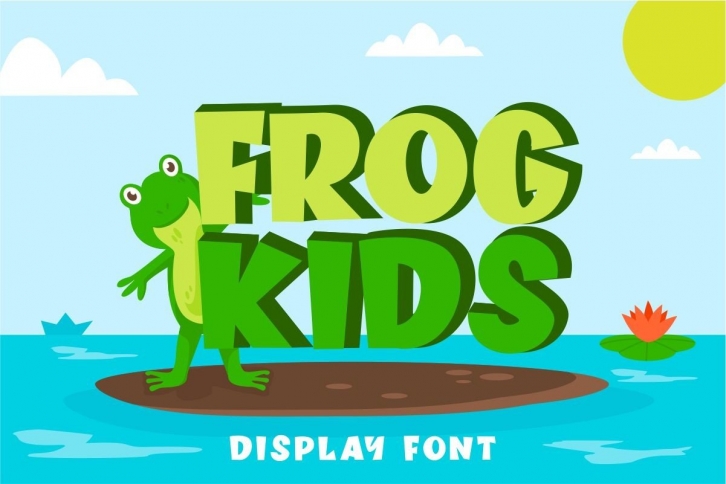 Frog Kids Font Download