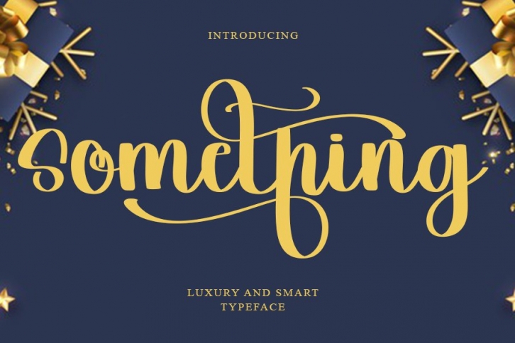 Something Font Download