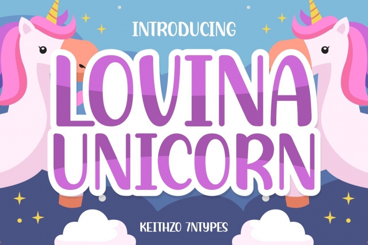 Lovina Unicorn Font Download