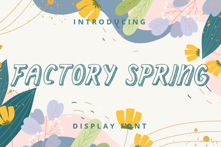 Factory Spring Font Download