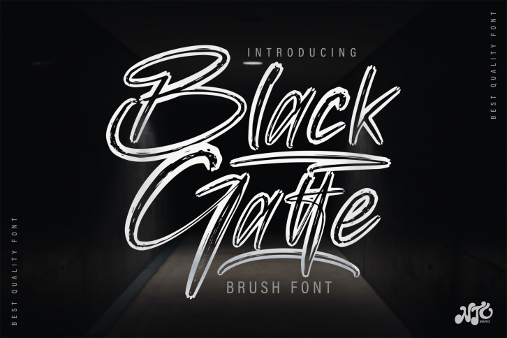 Black Gatte Font Download