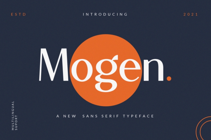 Mogen_a new sans serif typeface-Beautyful san Font Download
