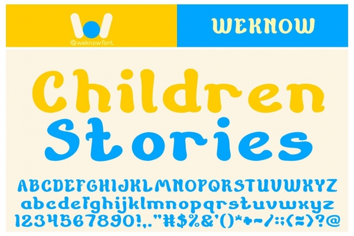 Children Stories Font Download