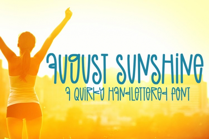 August Sunshine Font Download