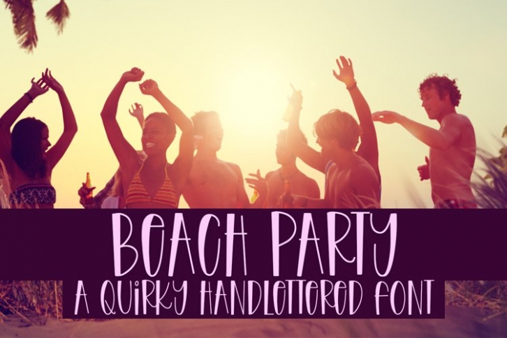 Beach Party Font Download