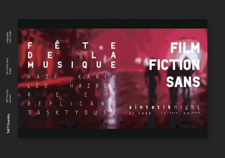 Film Fiction Font Download