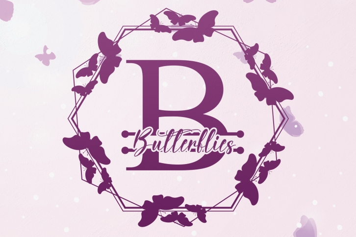 Butterflies Font Download