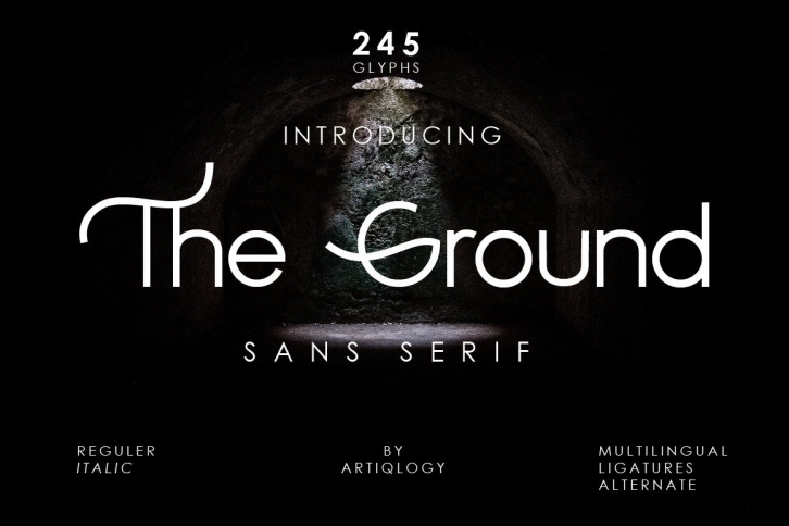 The Ground Font Download