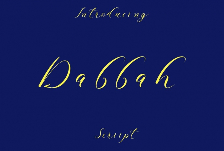 Dabbah Font Download