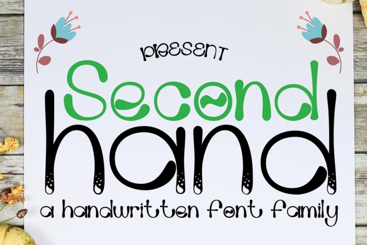 Secondhand family Font Download