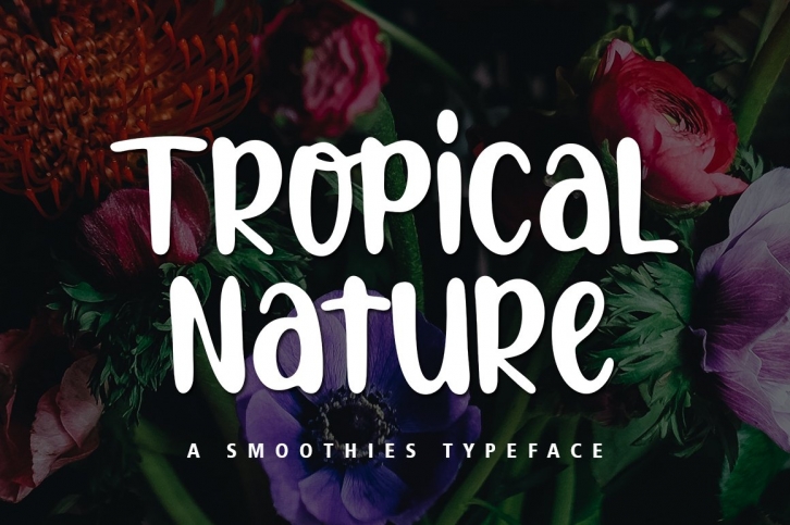 Tropical Nature Font Download