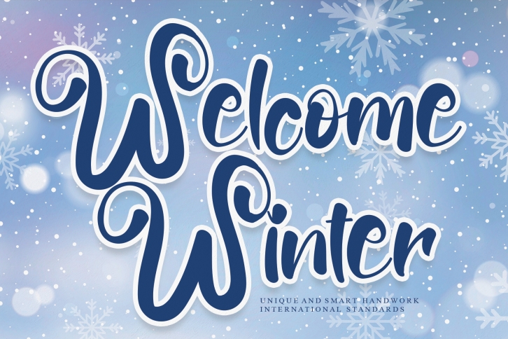 Welcome Winter Font Download