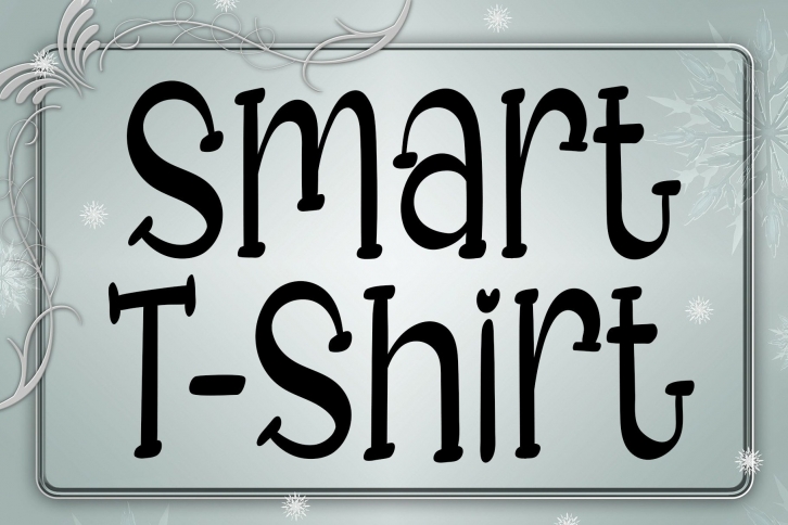 Smart T-Shirt Font Download