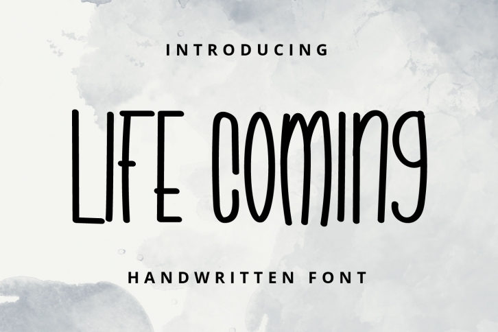 Life Coming Font Download
